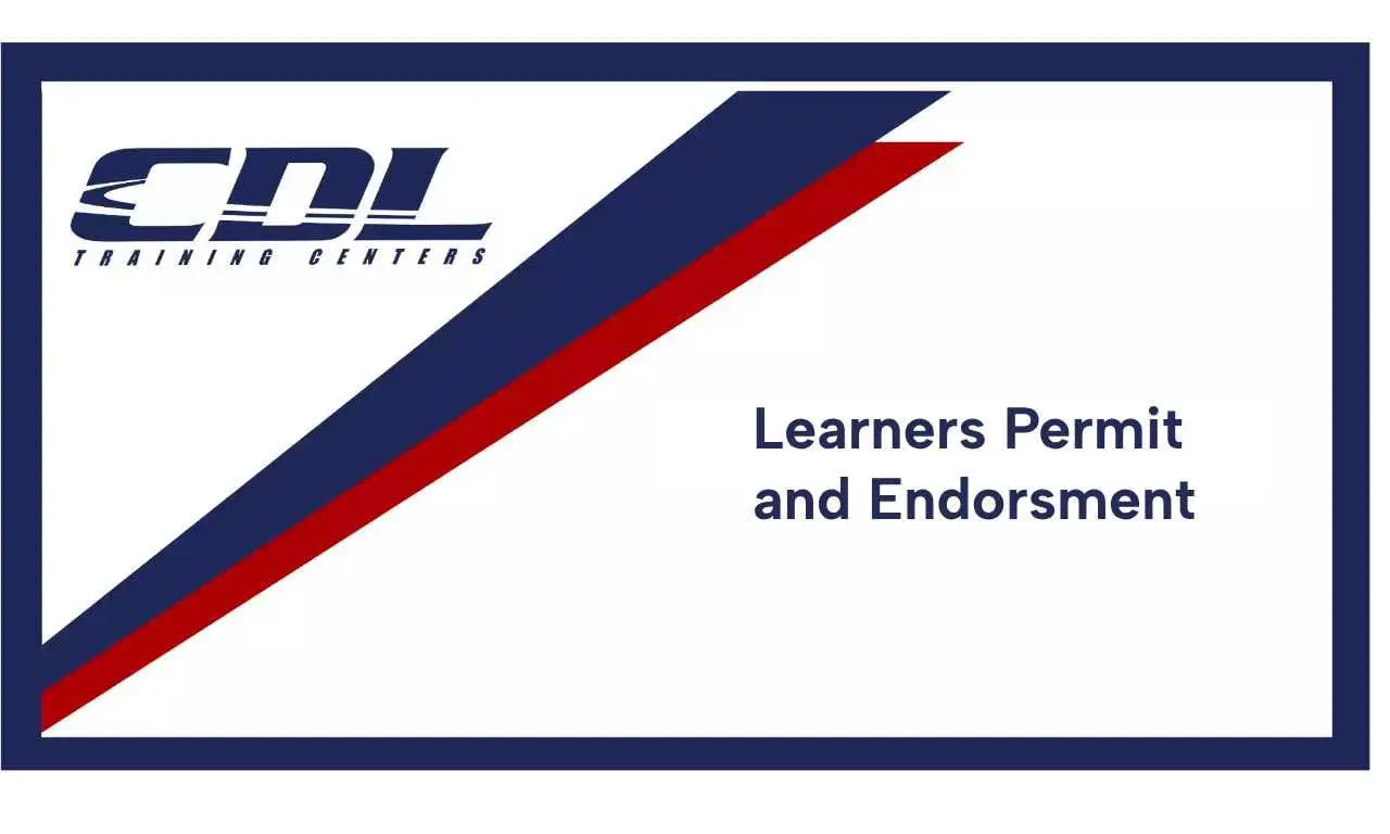 Learners Permit and Endorsment tests