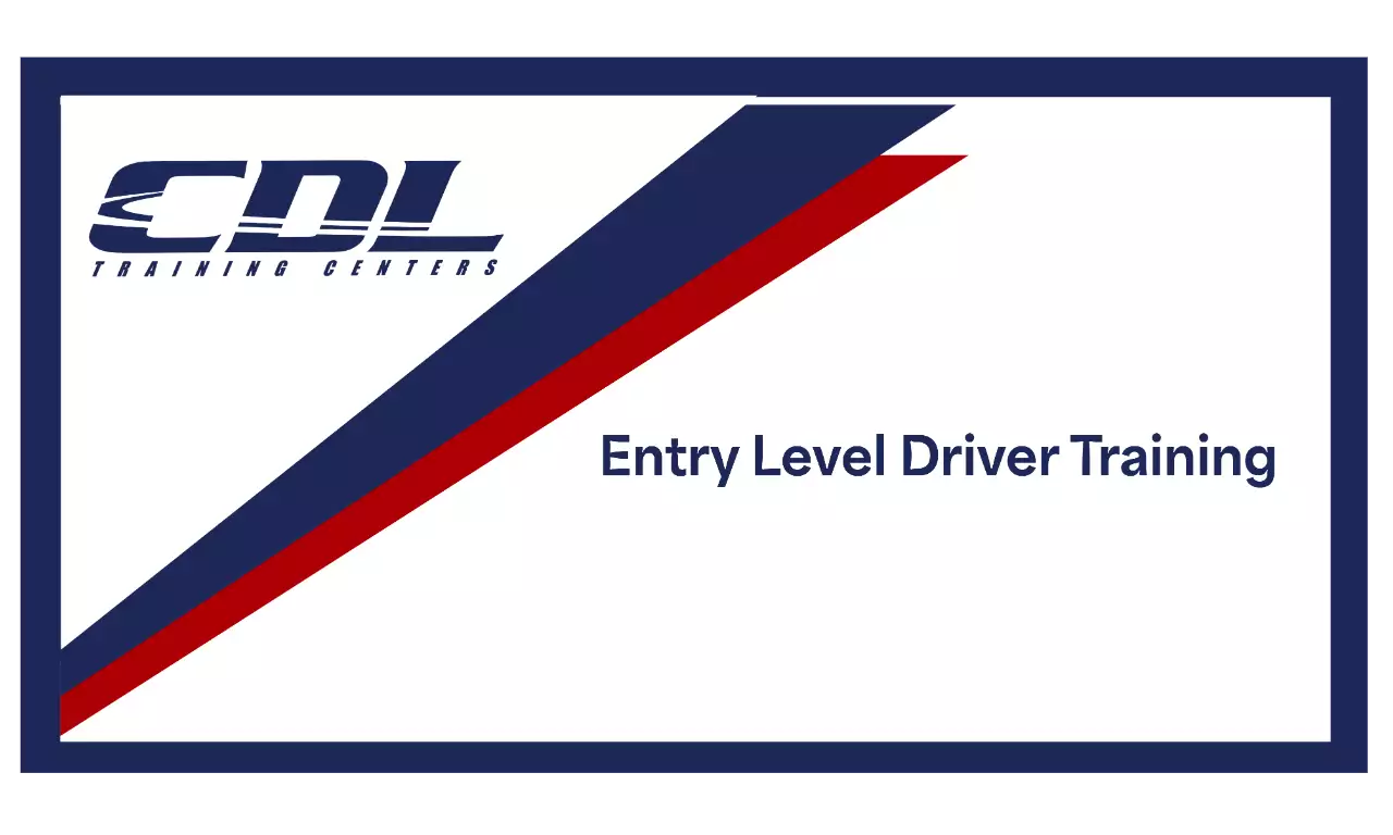A picture of the entry level driver training logo.